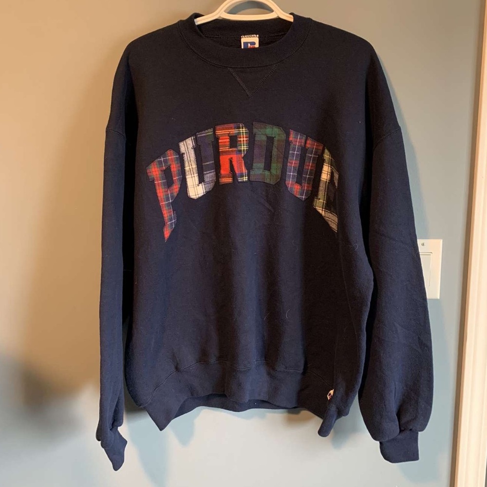 80’s Russell Athletics Purdue Crewneck